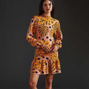 Farm Rio Palms Sweater Mini Dress